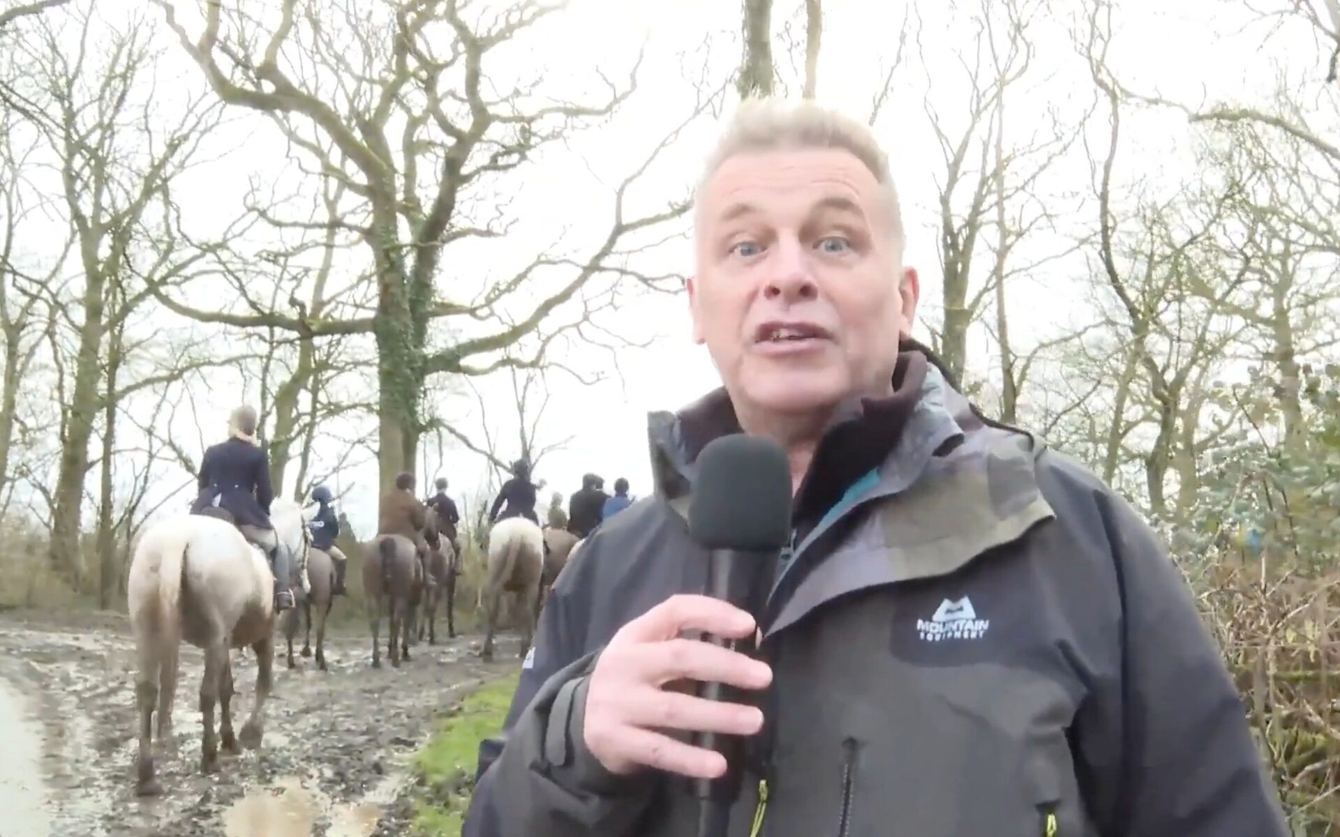 Chris Packham ‘harassed’ huntsmen for five hours