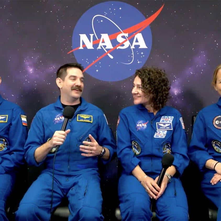 New space station crew eager for Wednesday launch